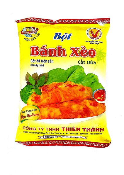 Bột Bánh Xèo Cốt Dừa 400g