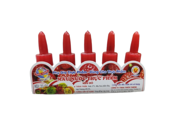 Màu nước đỏ 5ml