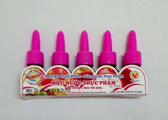 màu nước hồng 2ml