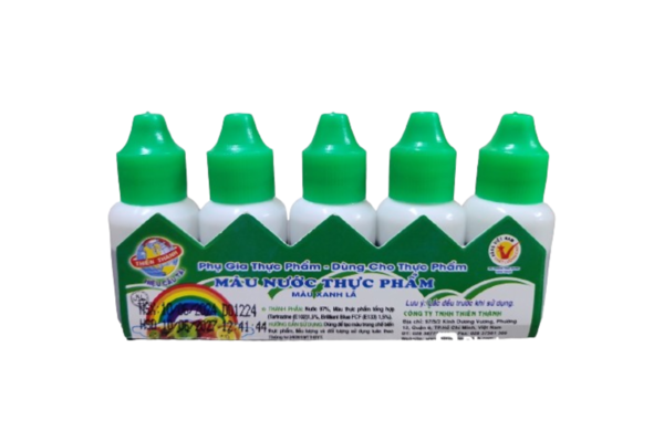 Màu nước xanh lá 10 ml